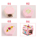 Unfinished Wooden Jewelry Box Case for DIY Craft Woodworking Toys Art Keepsake