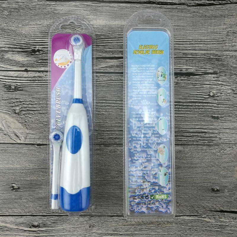 Teeth WhiteningRotatingChild ElectricToothbrushWithWaterproof Brush Head Replace