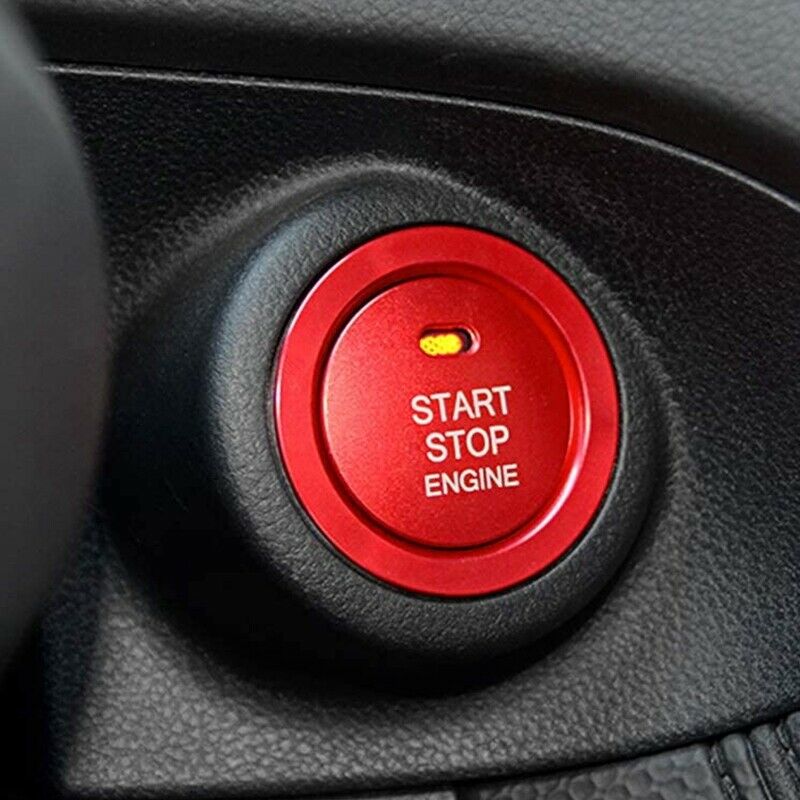 2X(Keyless Engine Push Start Button With/Surrounding  Trim Compatible CompaQ4G2)