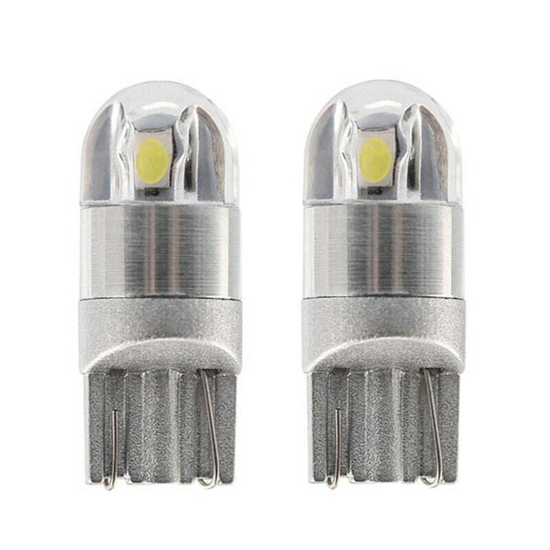 10x Ice Blue T10 168 194 3030 2-SMD LED Bulb For Car License Plate Number.l8