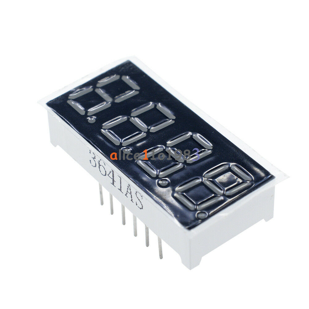 5Pcs 0.36inch 7 Segment 4 Digit Common Cathode 0.36" RED LED digital display