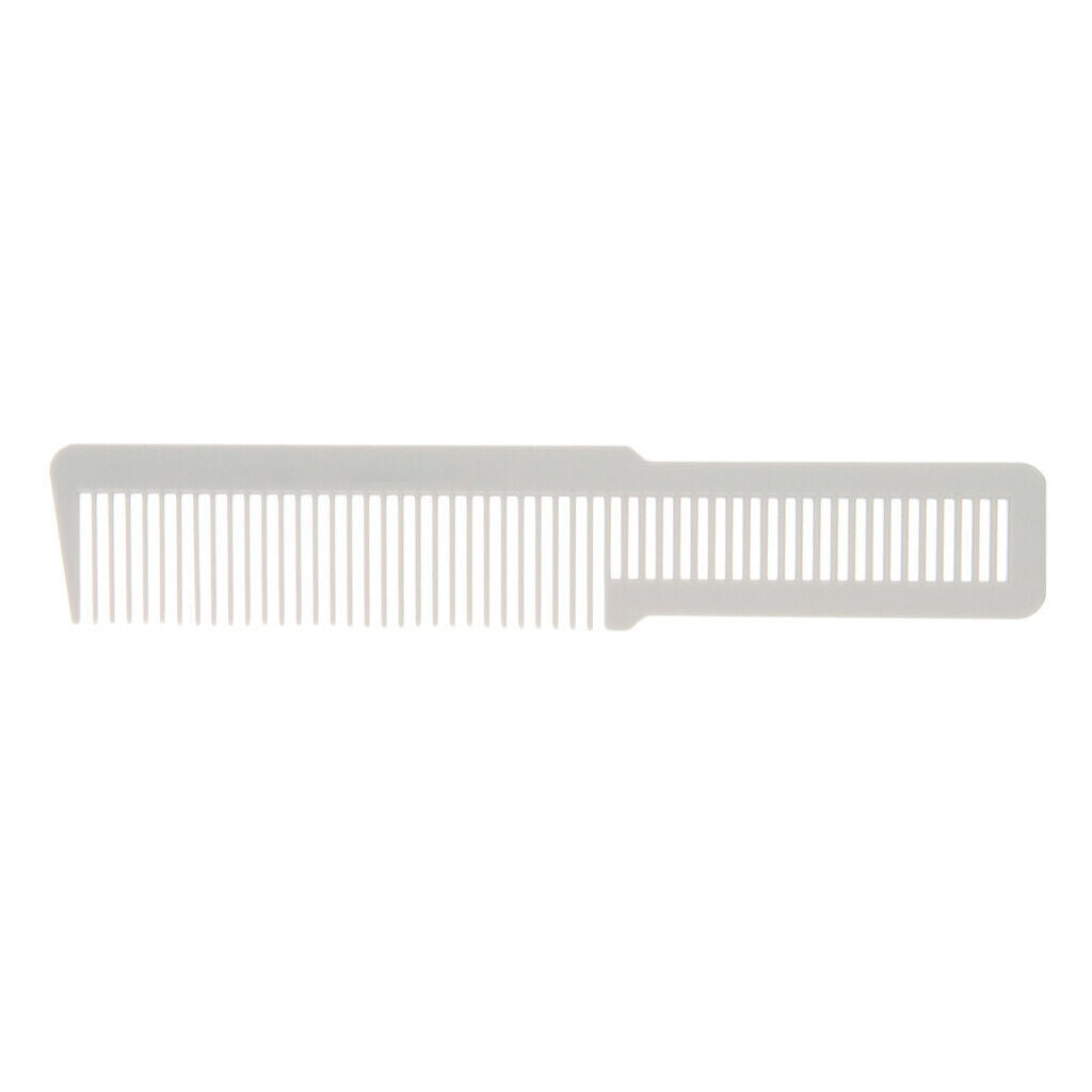 6Pcs Barber's Flattop Hair Clipper Cutting Combs Static Free Hairdressing