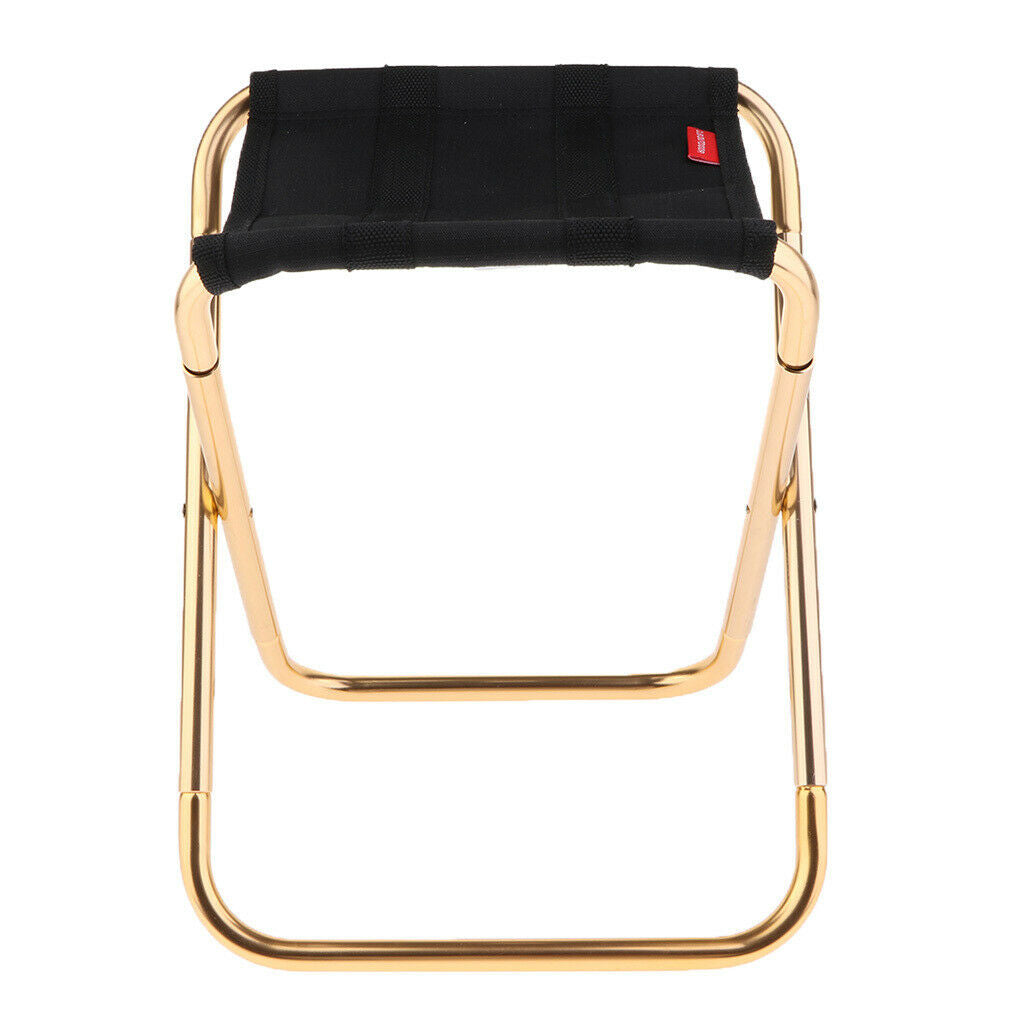 2 Pieces Folding Stool Small Collapsible Chair Barbecue Stool Lightweight
