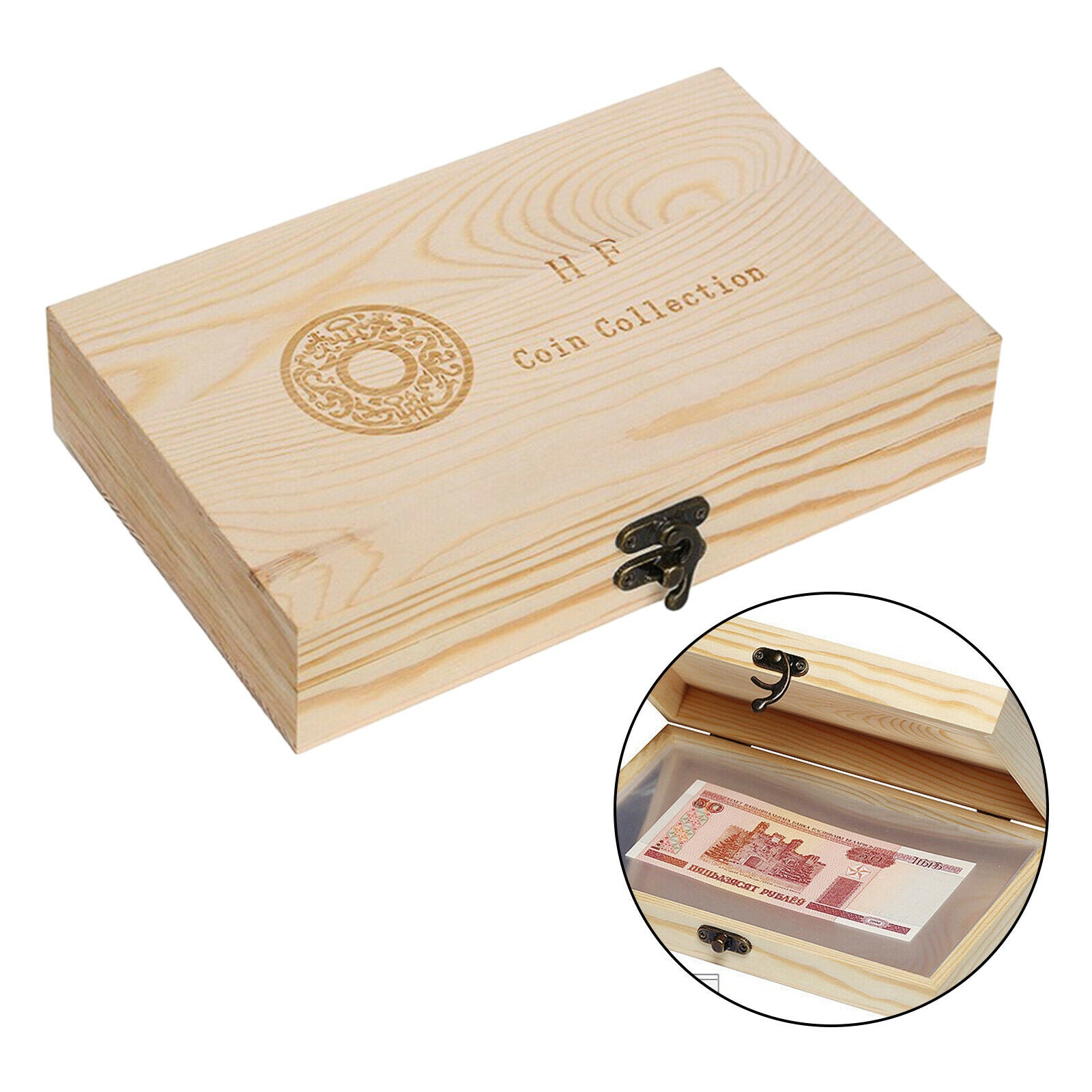 Paper Money Storage Case Holder Album Collection Box Storage Case Universal