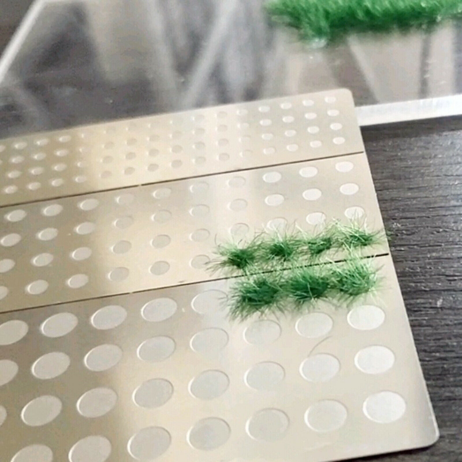 Handcrafted Grass Planting Template Tool Plate Accessories Railroad Scenery