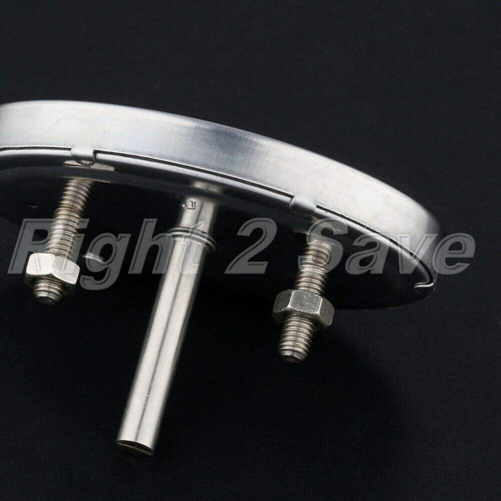 3 inch Dial Face Outdoor Barbecue BBQ Smoker Grill Thermometer Temperature Gauge