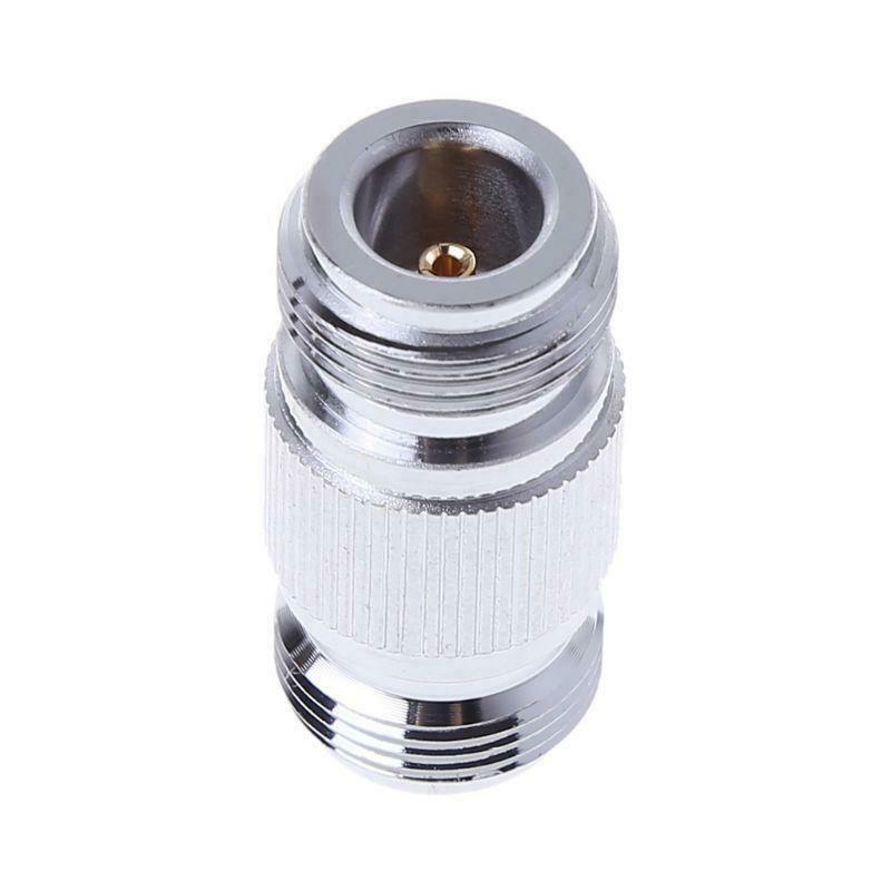 N-Type Double Female Jack Coupler RF WiFi Antenna Coax Adapter Barrel Connector