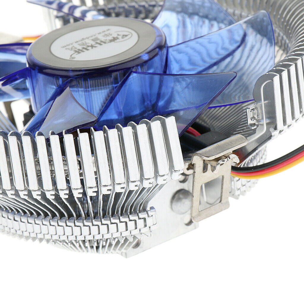 Universal Computer CPU Cooler Heatsink 112*110*57mm Fan w/ LED Radiator for