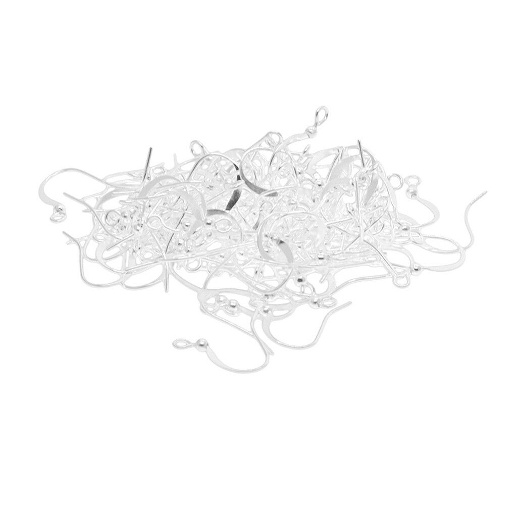 100pcs   Hook Earring Wires / Earrings / French Hooks / Earring Findings