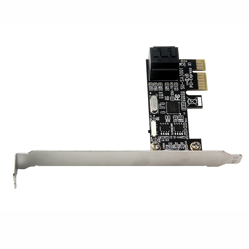 PCI Express PCIe to SATA3.0 2-Port SATA III Expansion Controller Adapter Card 6G