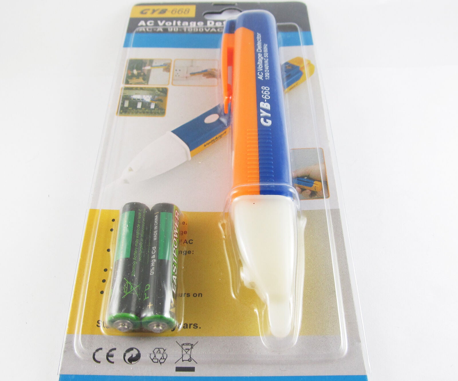 AC Electric Voltage Power Detector Non-Contact 90-1000V Sensor Tester Pen Stick