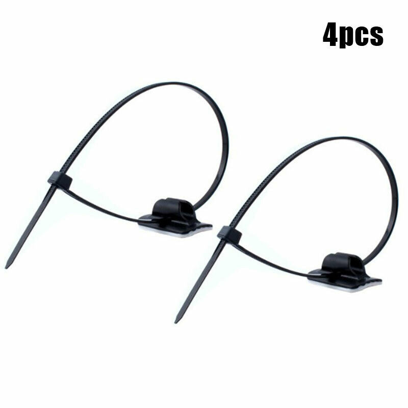 4pcs Bike Shifter Brake Ties Fixed Snap Clamp Oil Tubing Cable Buckle Lin.l8