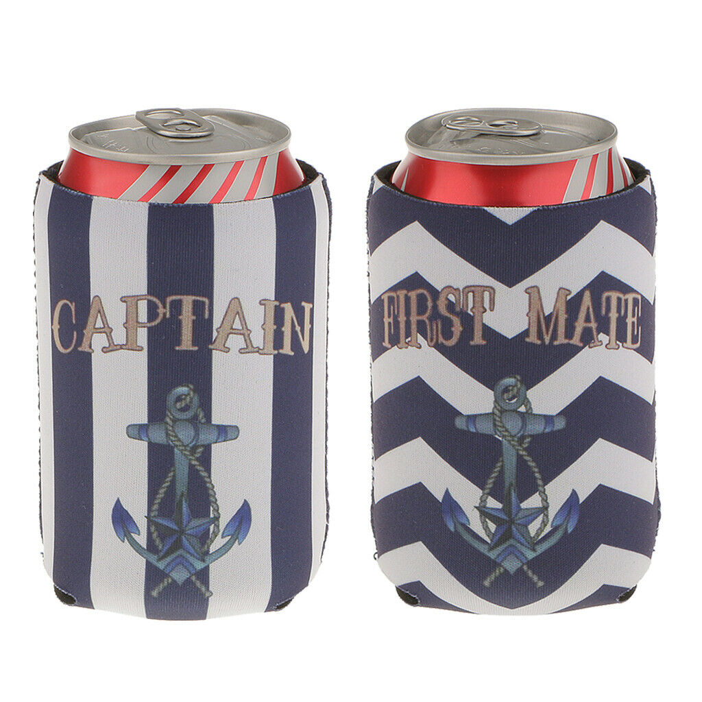 2 Pcs. Bottle Cooler Neoprene, 12.5 X 10 Cm