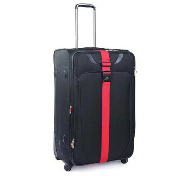 Long Luggage Packing Belt Suitcase Strap Safety Strap Red