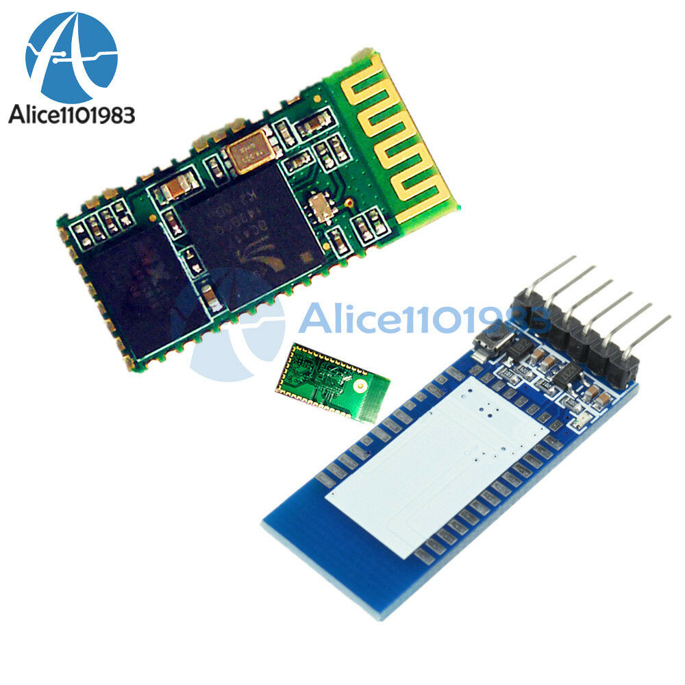 HC-05 Wireless Serial 6 Pin Bluetooth RF Transceiver Module RS232 With backplane