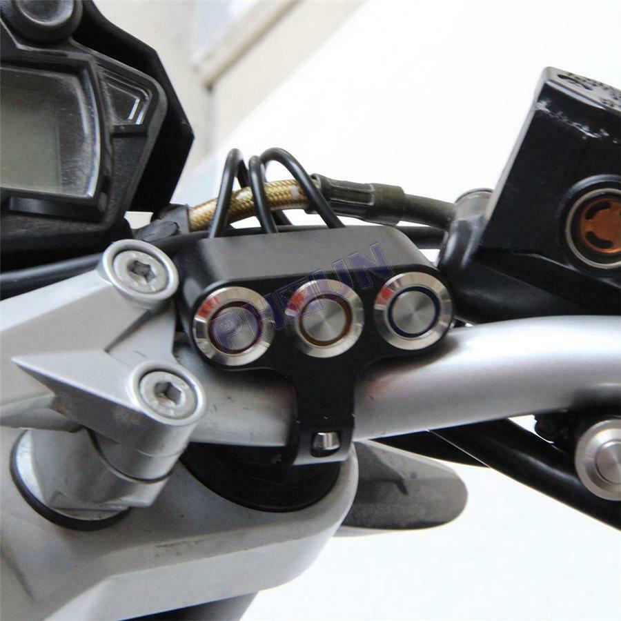 7/8 inch Motorcycle ATV Handlebar Switch Horn Engine Start Kill Aluminum Alloy