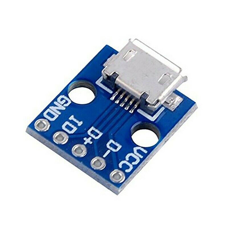 5Pcs CJMCU 5V Micro- USB Board Interface Power Switch Adapter Breakout Module G4