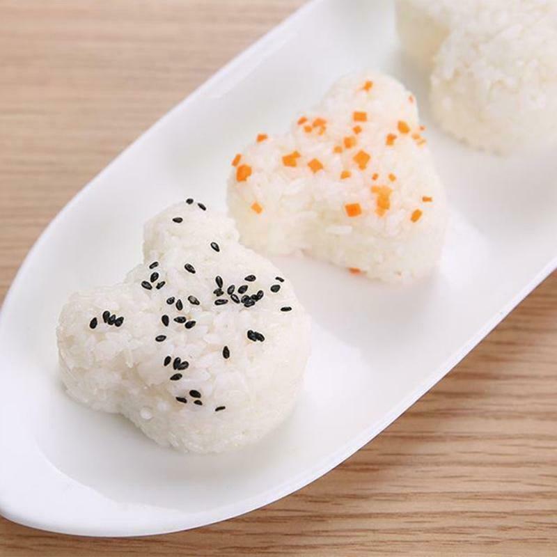 4 Pcs High Cost Performance Non-stick Sushi Molds Picnic Kitchen for Bento Boxed