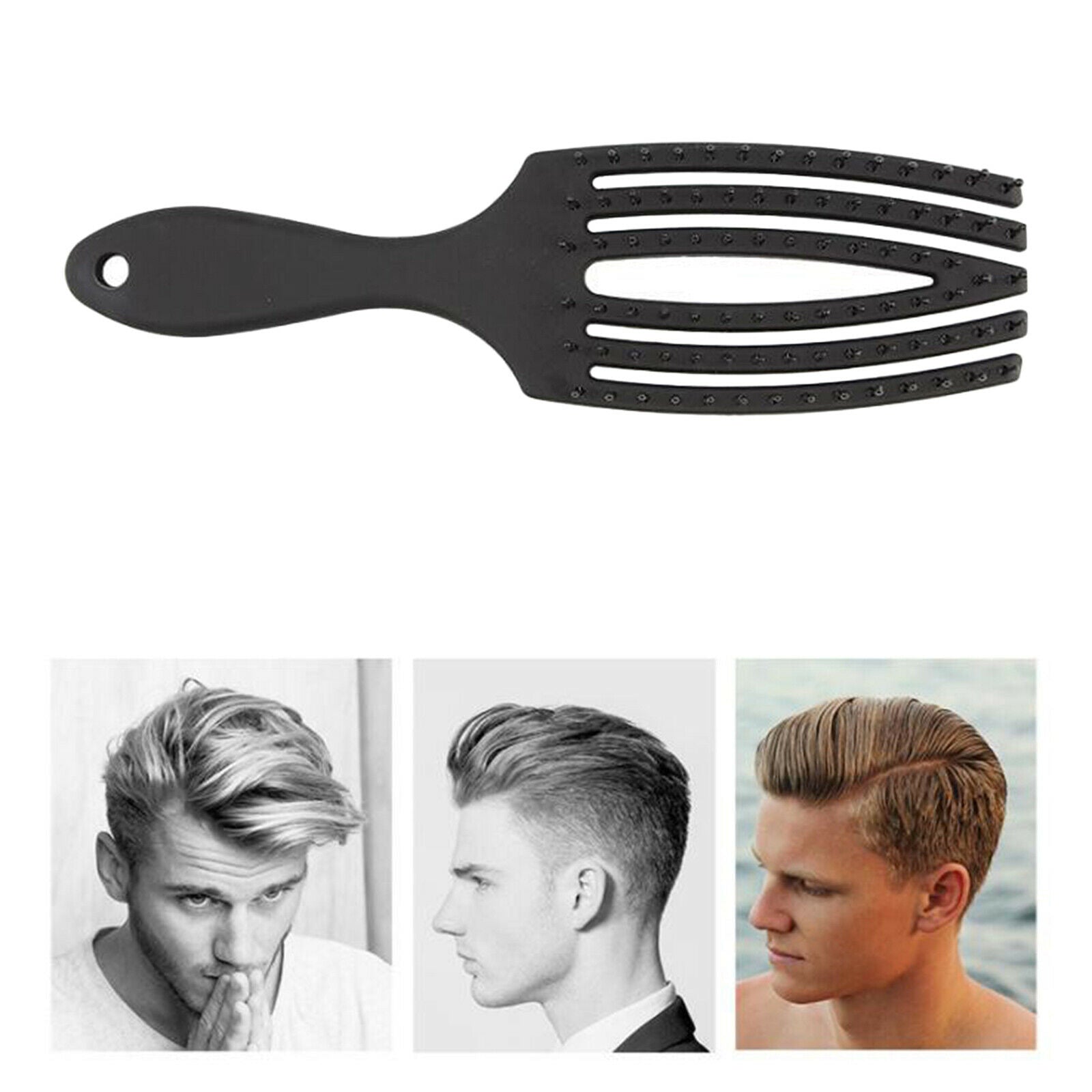 Paddle Vented Hair Brush for Men and Women Kids Great On Wet or Dry Hair