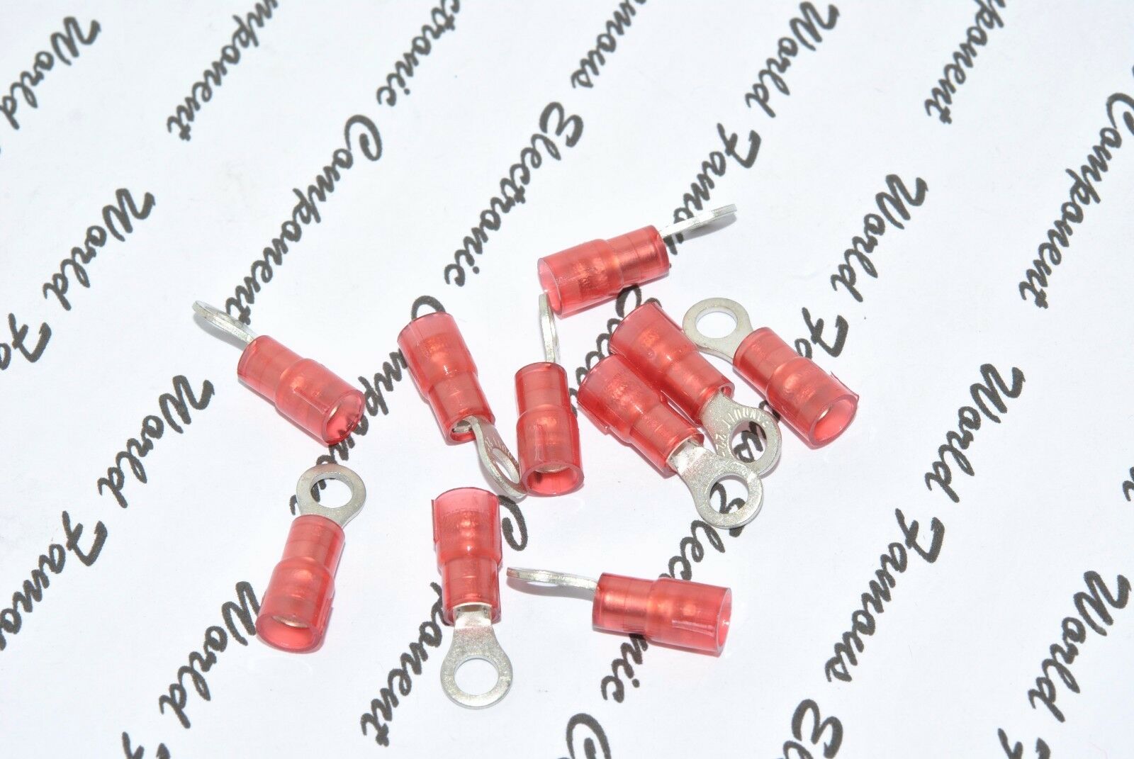 10pcs - PANDUIT PNF18-6R-M STUD6 22-16 PRESSURE TERMINAL CONNECTOR RING TERMINAL