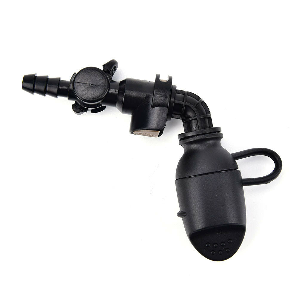 Water Bag Silicone curved Hydration Pack Suction Nozzle Bite Valve Bladde.l8