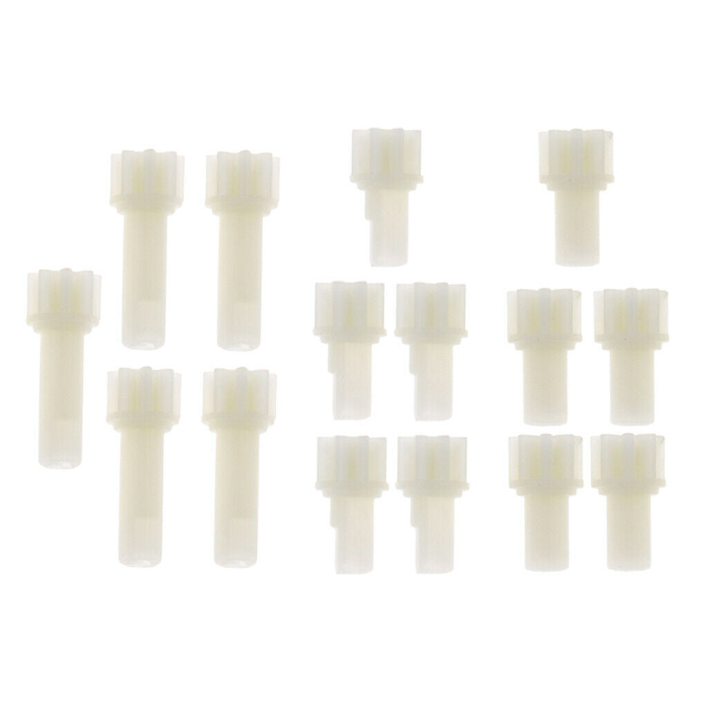 15x 1/28 RC Rock Crawler Car Plastic Driving Gear for WLtoys K999 Accs