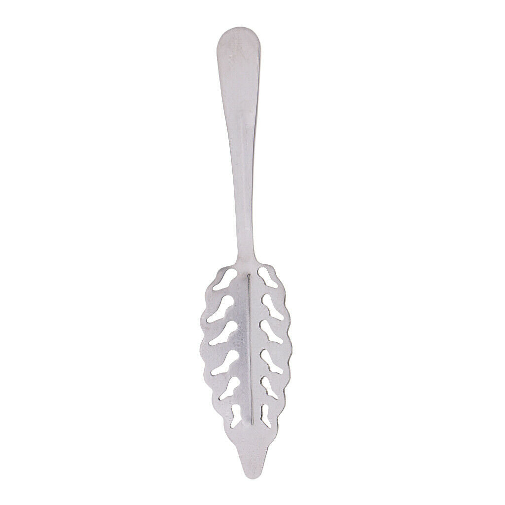 6 Inch Fashionable Leaf Paddle Swizzle Stick, Stainless Steel Drink Stirrers