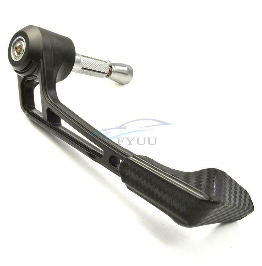 2× Universal Adjustable 15mm-18mm Motorcycle Lever Handlebars For BMW Yamaha