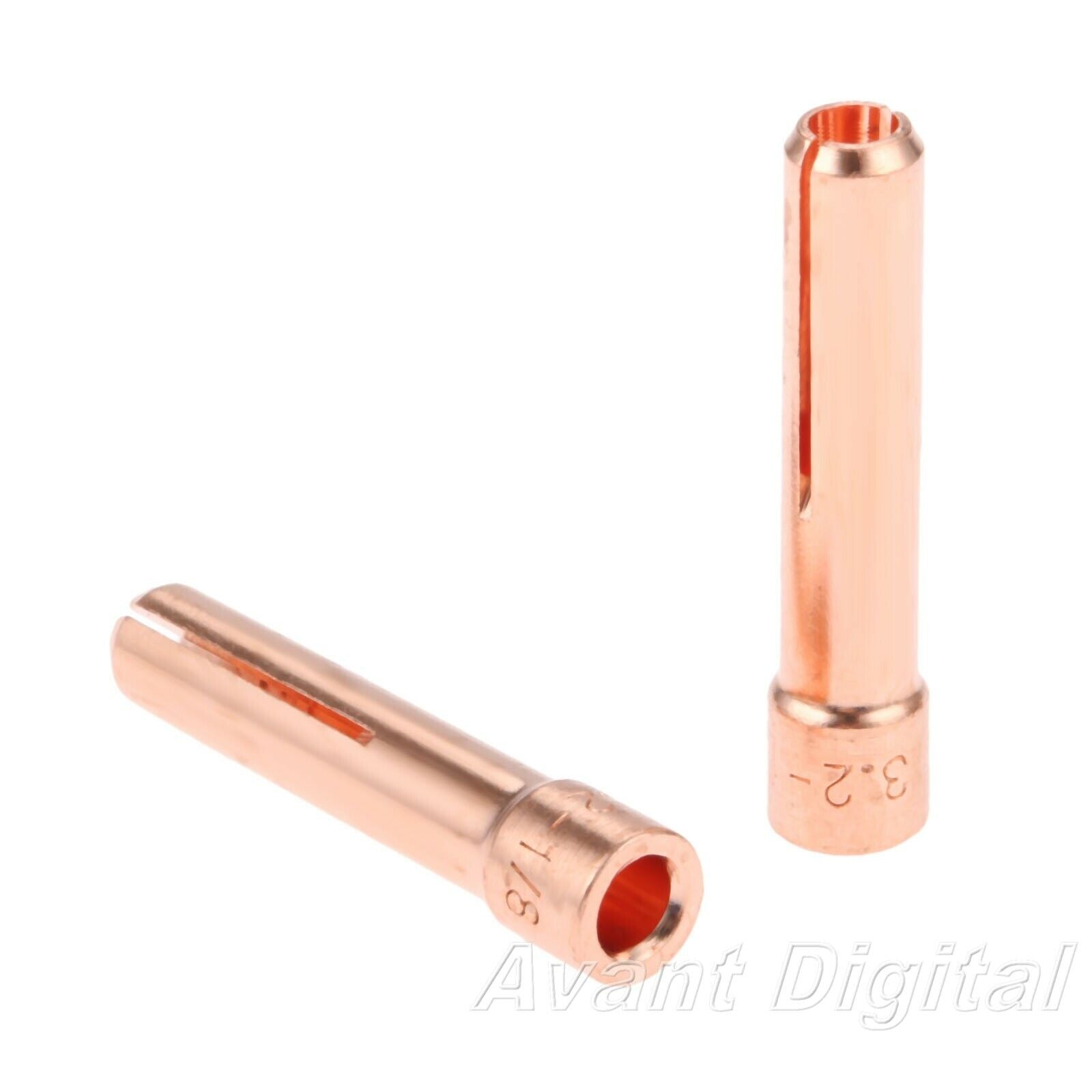 10X Replace 10N25S Collet 1/8" 3.2mm for WP PTA DB SR 17 18 26 TIG welding torch
