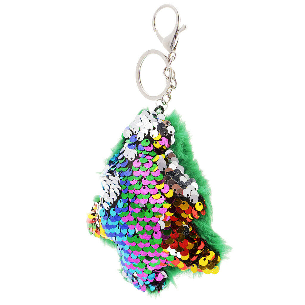 Cute Christmas Tree Style Key Chain Keyring Pendant Lady Bag Car Pendant