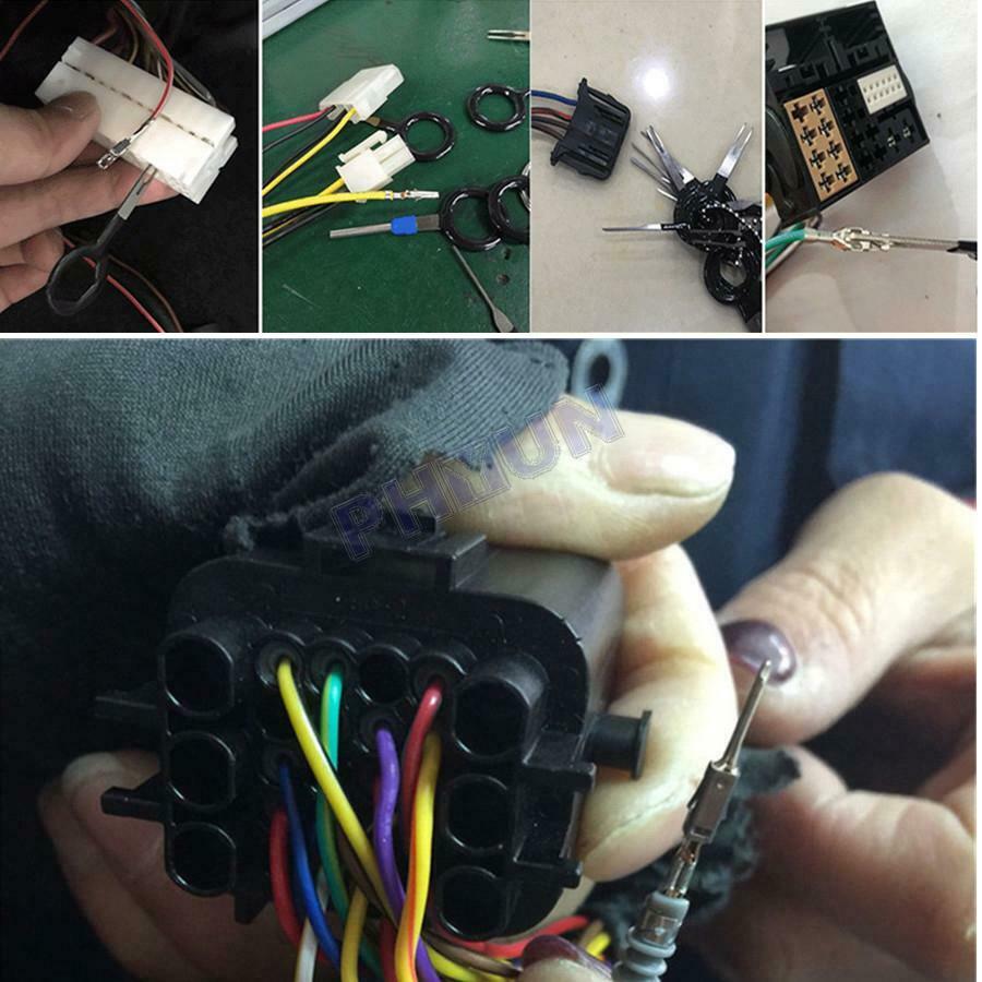 20x Car Terminal Removal Tool Wire Harness Terminal Extraction Withdrawal Needle