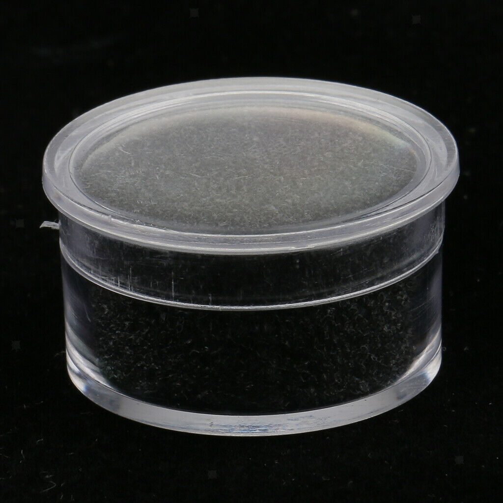 2 Pieces 50 Grids Nail Glitters Rhinestones Organizer Trinket Beads Holder Box