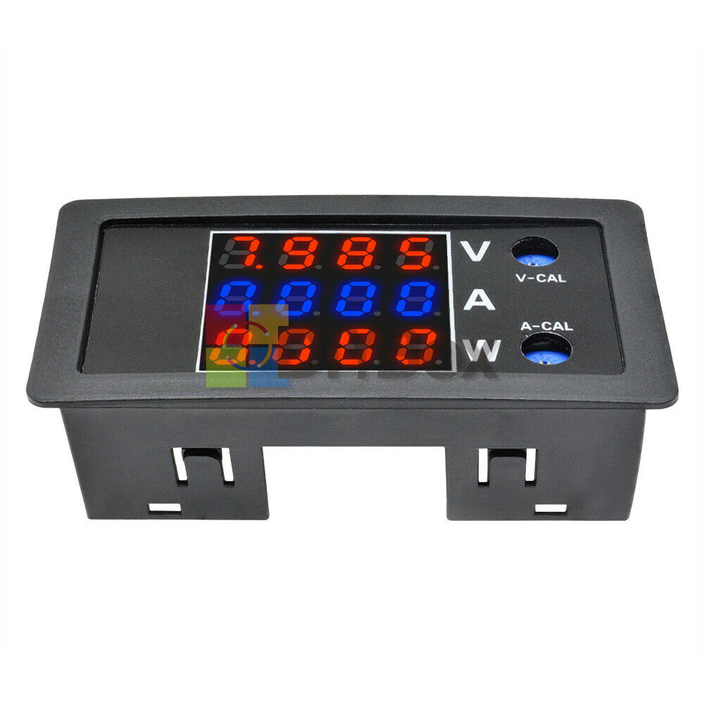 Four-digit Power Meter 100V 10A 1000W Voltmeter Tester Voltage Current Display