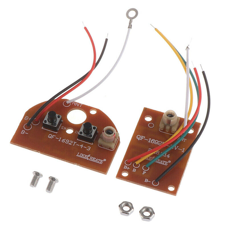 2CH RC remote control 27MHz circuit PCB transmitter & receiver boa.l8