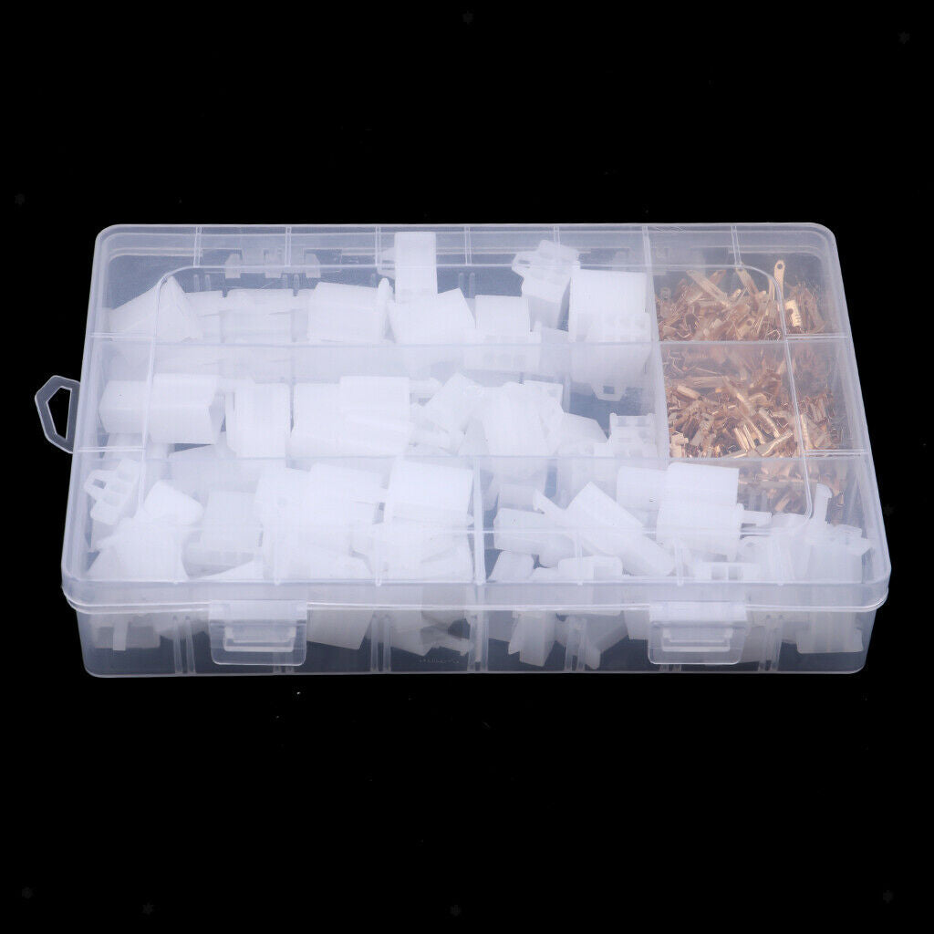 380Pack Terminals Assortment Kit 2 3 4 6 Way Automotive Connectors (40 Sets)
