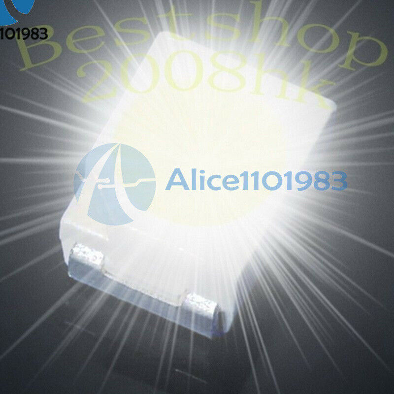 200PCS White PLCC-2 3528 1210 Super Bright Light LED POWER TOP SMD SMT