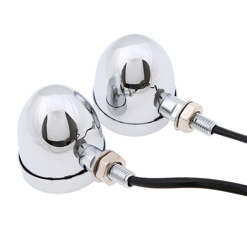 Universal Motorcycle LED Brake Running Turn Signal Indicators Lights 10mm Bolt
