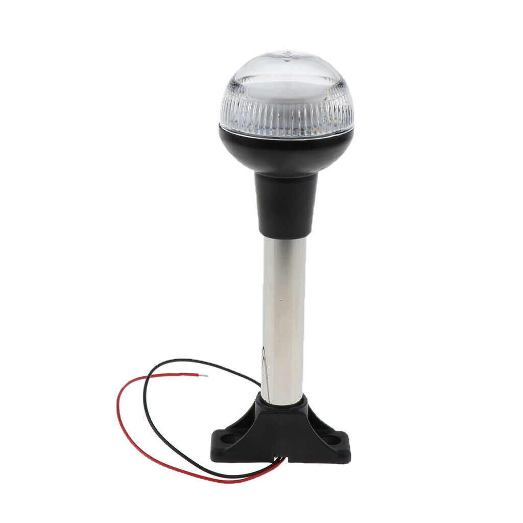 12V 186MM Marine Boat All-round White Anchor Navigation Plug-IN Light Lamp