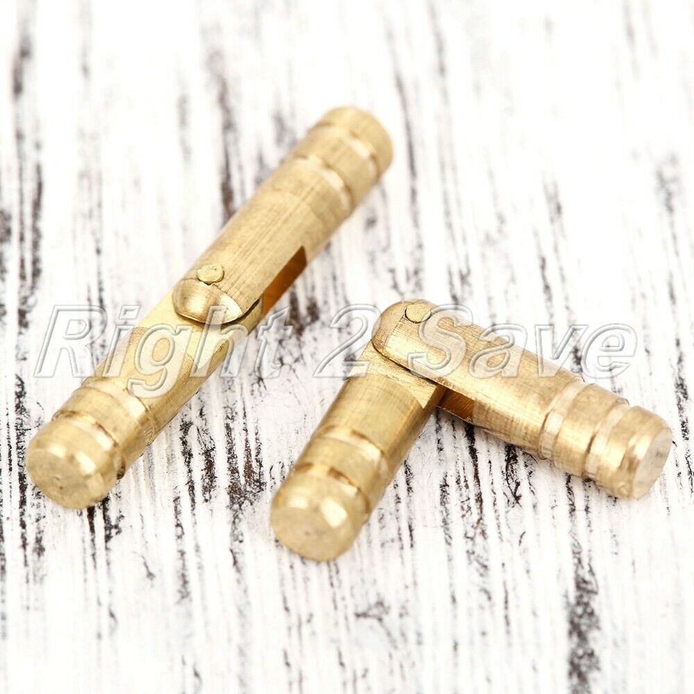 10pcs Jewelry Box Mini Case Hidden Invisible Concealed Barrel Hinge Pure Copper