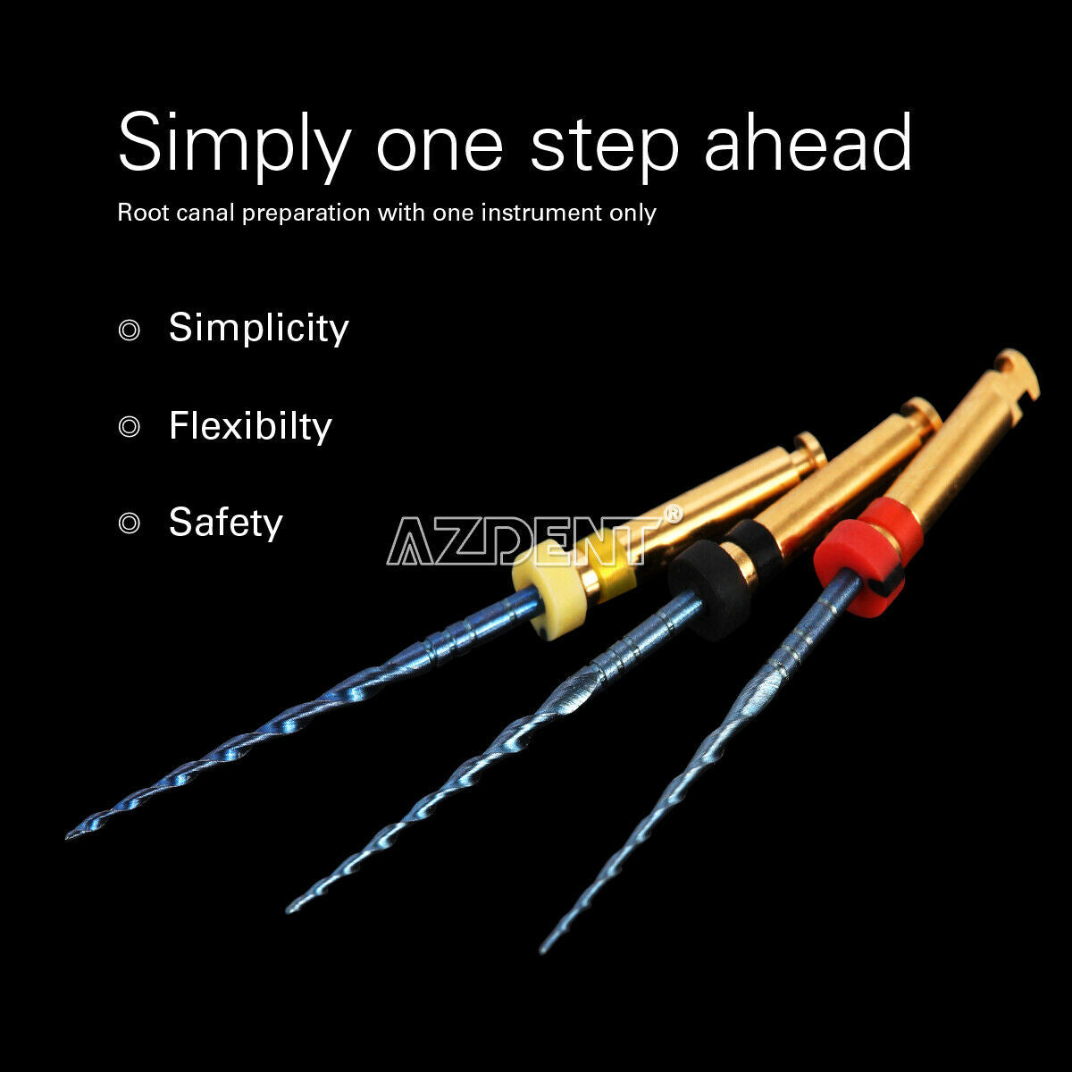 20 X Dental Reciprocating Blue Endodontic Files Rotary Root Canal Heat Activated