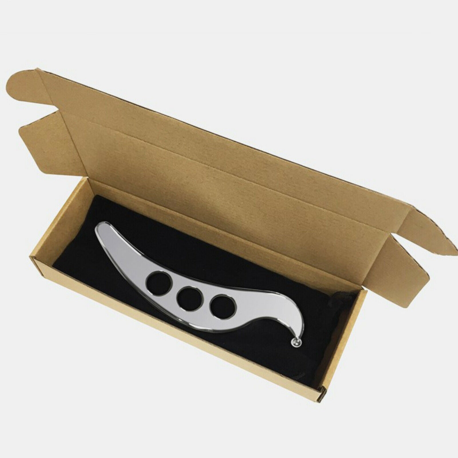 Gua Sha Tool, Stainless Steel Scraping Massage Tool for Relaxing Reduce Head,