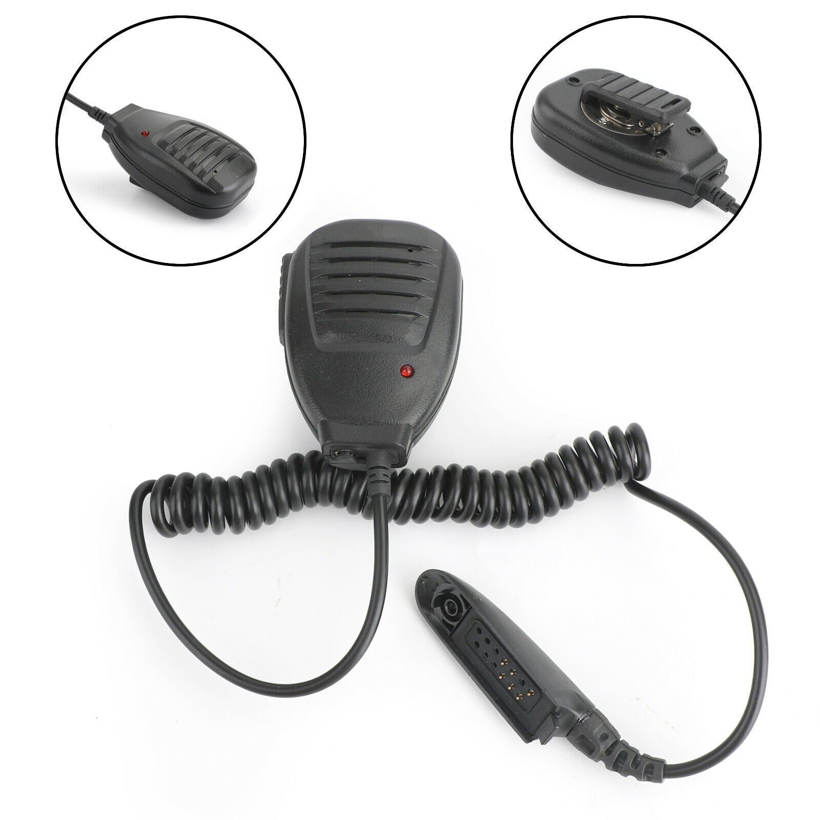 Handheld Microphone Mic Fit For Baofeng BF-A58 BF-9700 BF-UV9R Walkie-talkie