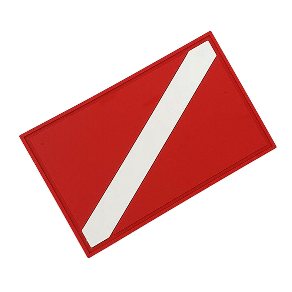 Small     Safety     Scuba     Diving     Flag     Patch     Diver     Down