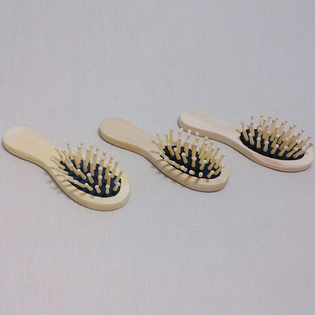 Prevalent Wooden Natural Bamboo Hair Vent Brush Keratin Care Massager Com.l8