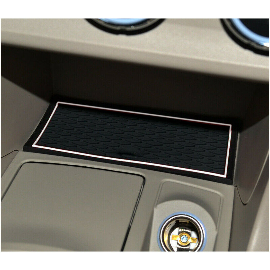 Non-Slip Door Gate Slot Cup Mat Groove Pad fit for Mitsubishi Lancer 2008-2016