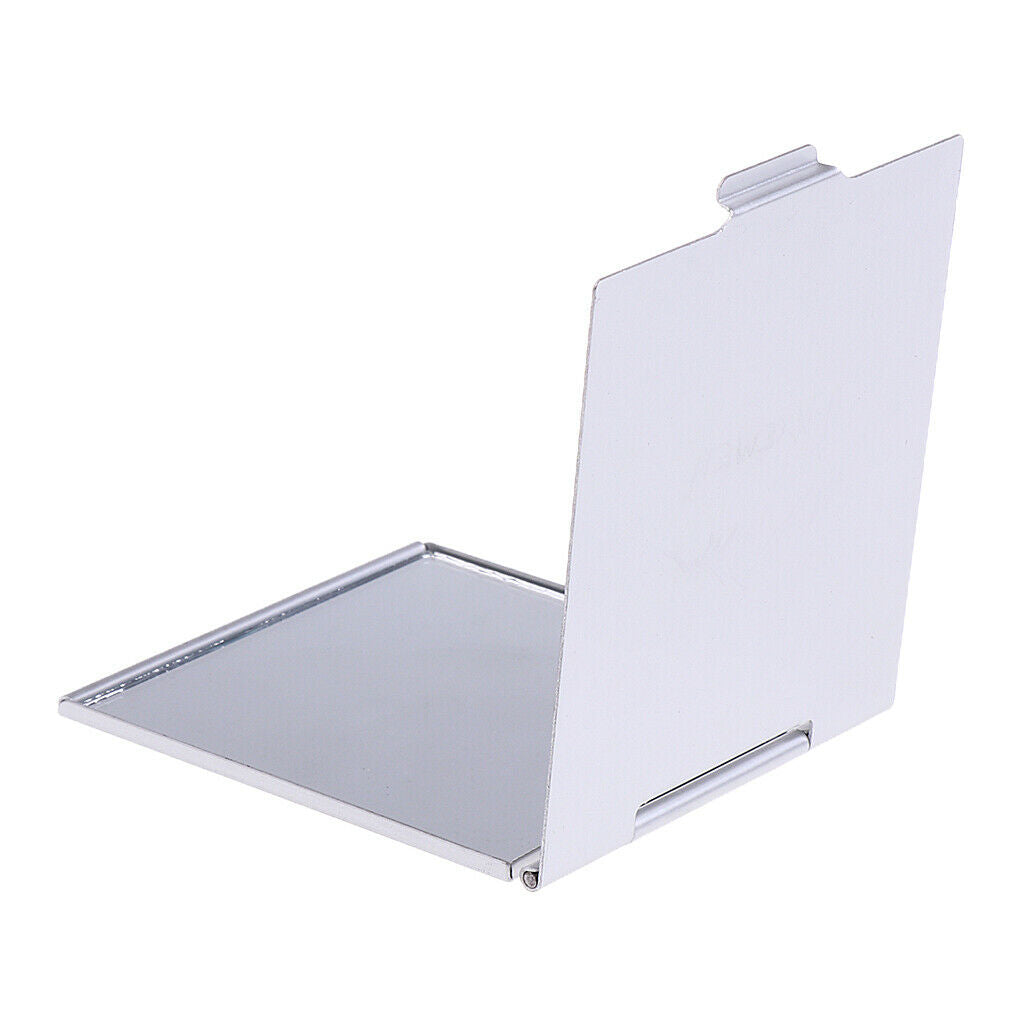 Mini Outdoor Travel Makeup Square Pocket Mirror Folding Survival Mirror