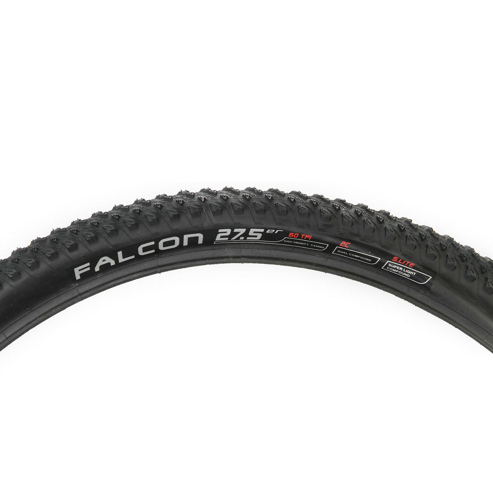 60TPI Mountain Bike Bicycle Wire Tyre 27.5 x 1.95 Hardpack Strong Grip
