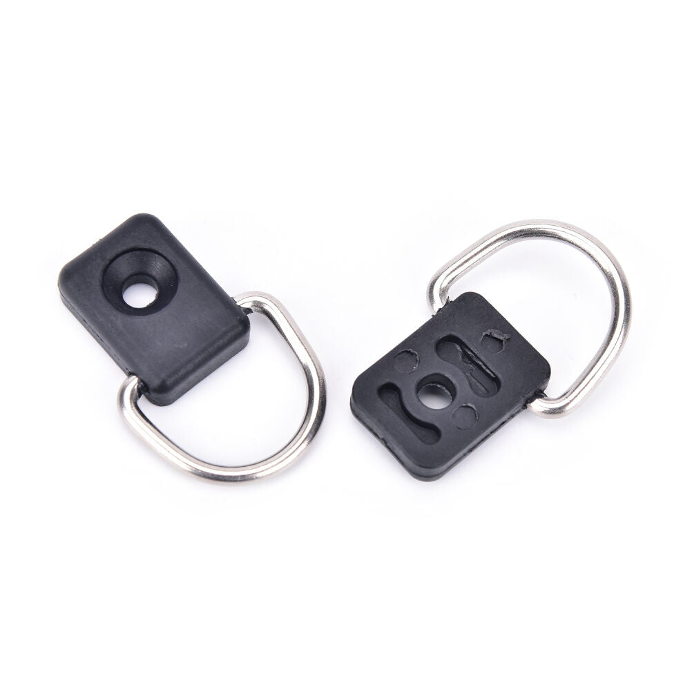 10x steel canoe kayak D ring outfitting fishing rigging bungee kit accessoryBDA