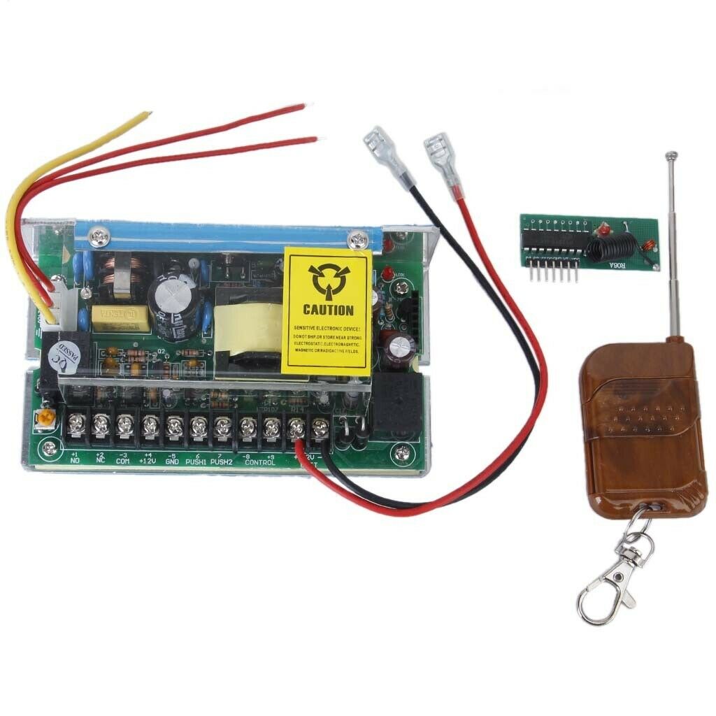 12v 5A Access Control Power Supply + Remote Control