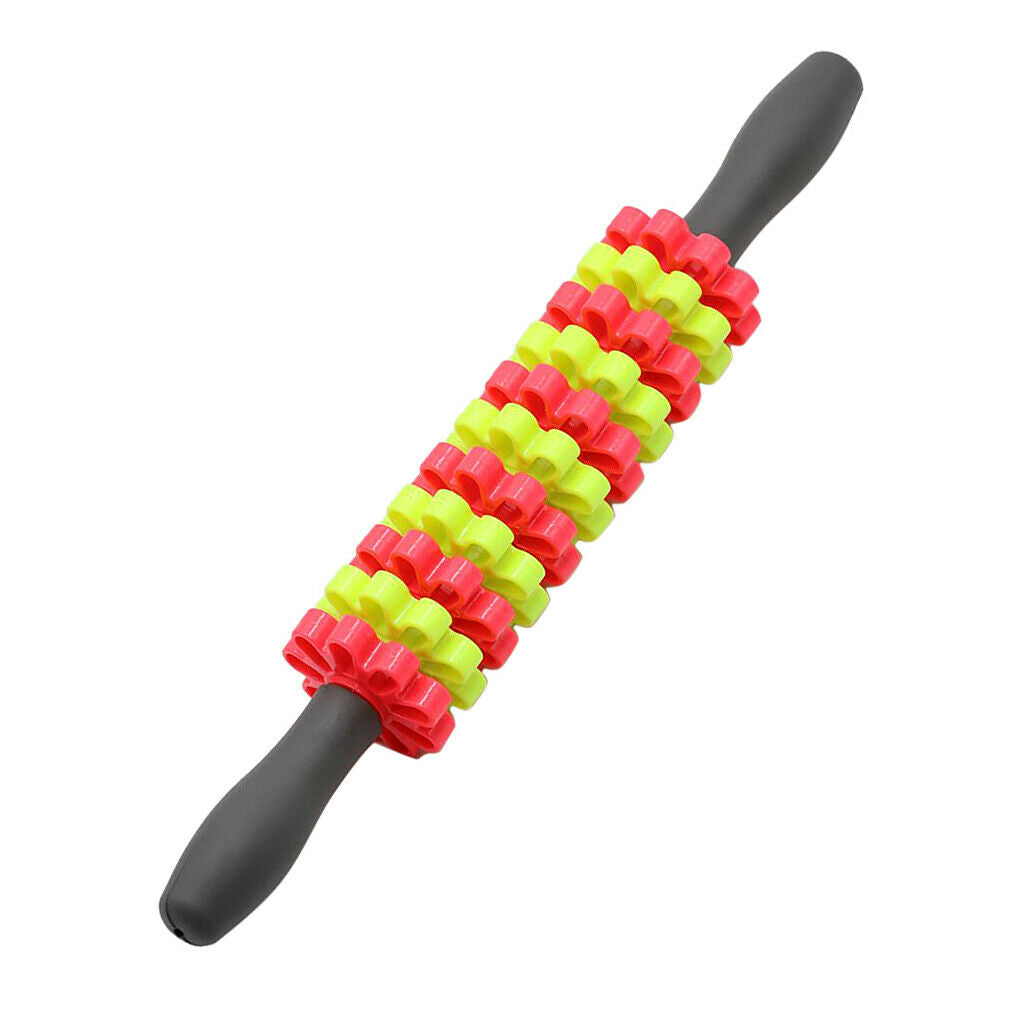 ABS Muscle Roller Stick Body Spiky Massage Tool Muscle Roller Massager 43cm